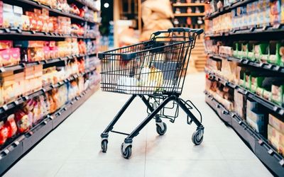 cadi de courses alimentaire